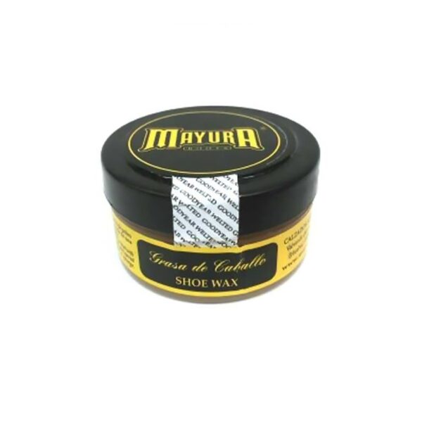 Crema Mayura para cuidado de calzado de piel