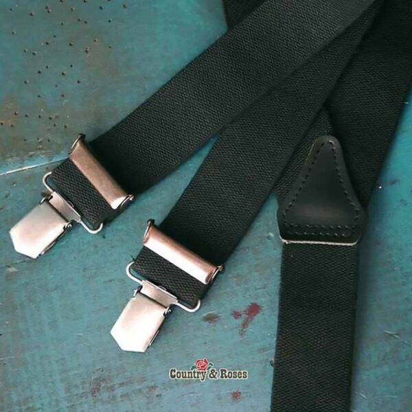 Tirantes negros para pantalón