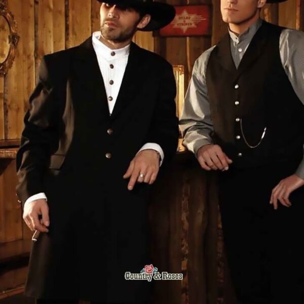 Frac negro para hombre Wyatt