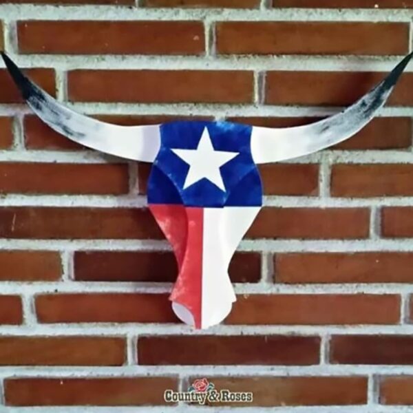 Cabeza longhorn Texas - Imagen 2