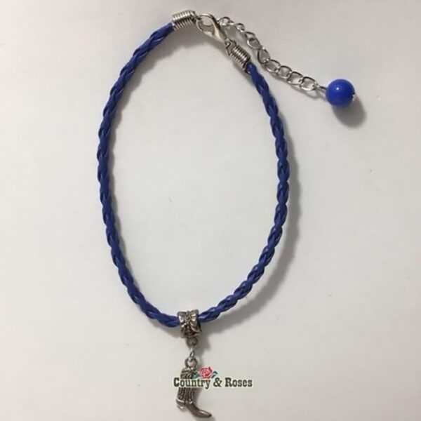 Tobillera - Brazalete azul - Imagen 2