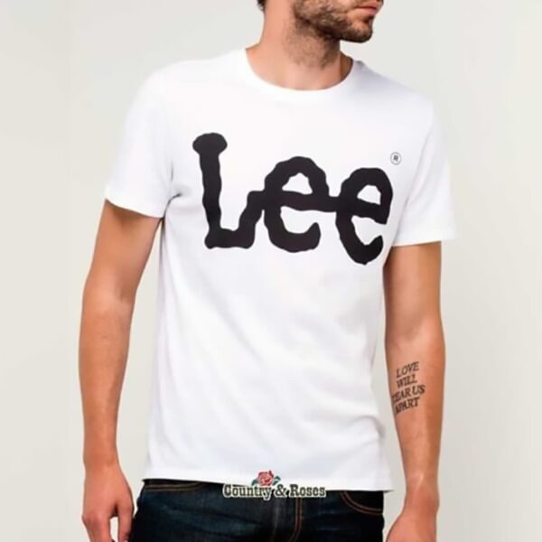 Camiseta blanca Lee - Imagen 2