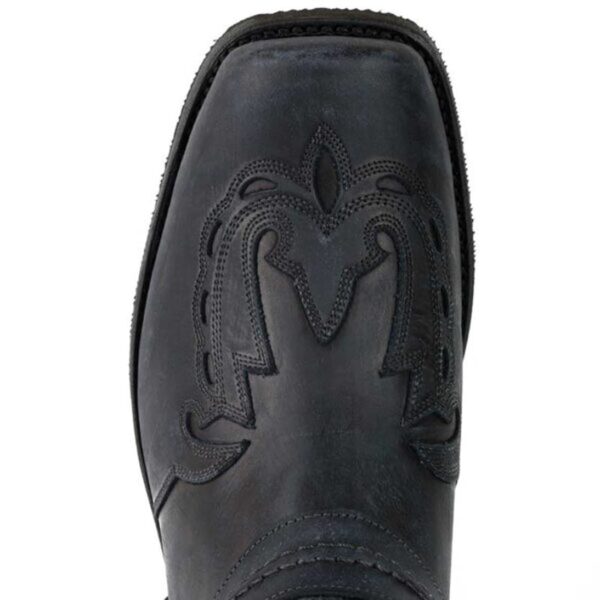 Botas biker Indian negro usado - Imagen 2