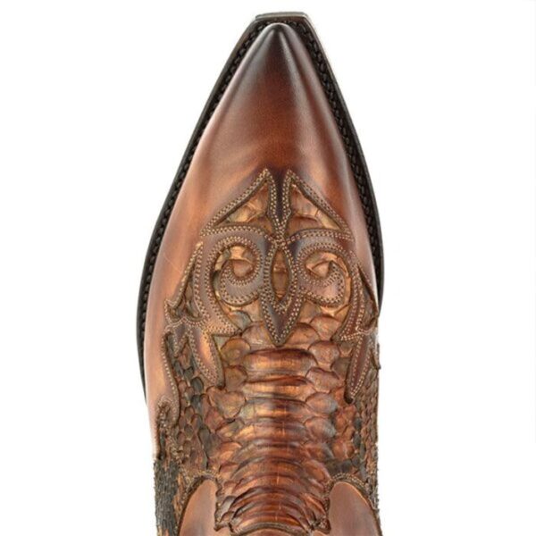 Botines pitón cognac Rock 2500 - Imagen 2