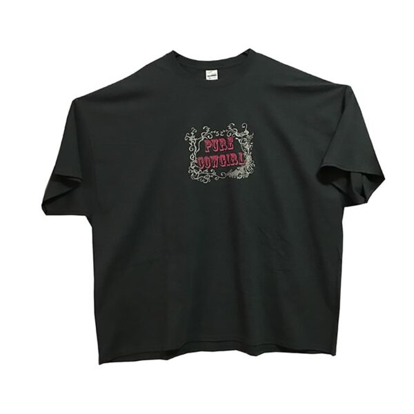 Camiseta gris talla grande 5XL - Pure Cowgirl 5XL -1