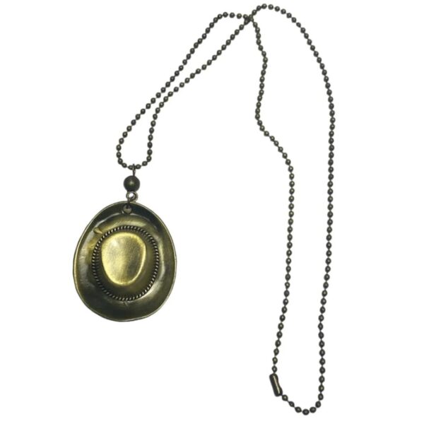 Colgante sombrero - Country and Roses - Oro Viejo - 1