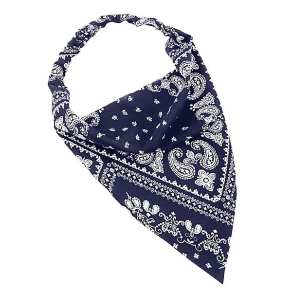 Complemento vaquero - Bandana cabeza - Country and Roses - Azul - 1