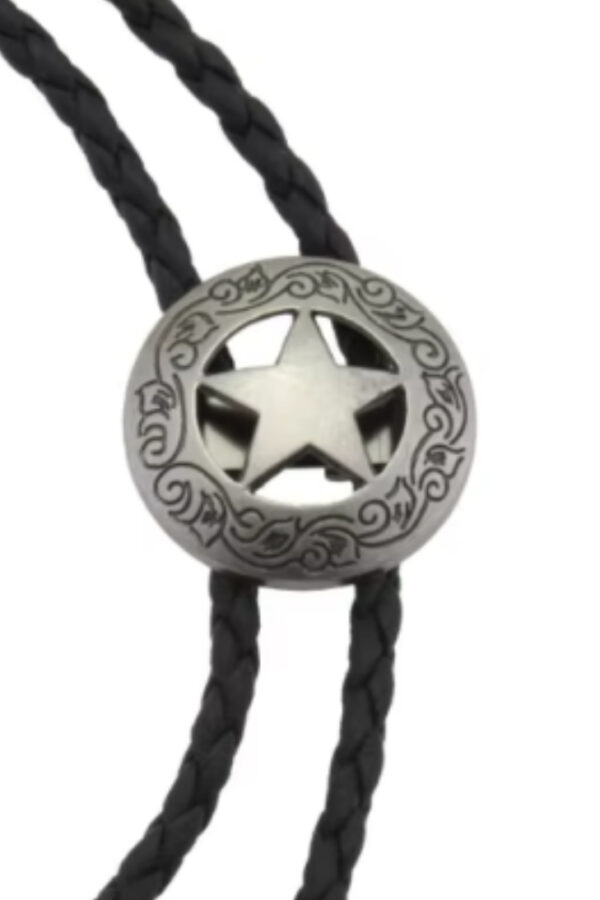Imágen de corbatín estrella de Texas calado