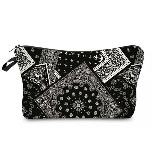 Neceser estilo country negro - Country and Roses - Ohio - 1