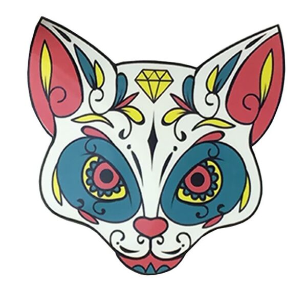 Parche gato ojos verdes vinilo - Country and Roses - Termoadhesivo - 1