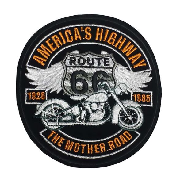 Parche ropa plancha Ruta 66 - Country and Roses - 1