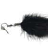 Pendientes plumas negras - Imagen 2
