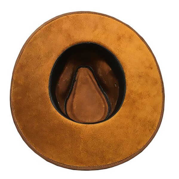 Sombrero de cuero Alan - Imagen 2