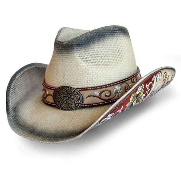 Sombrero de paja Paola