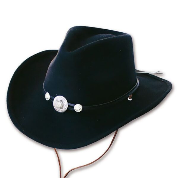 Sombrero de fieltro Idaho Black