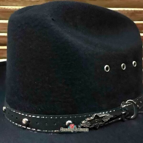 Sombrero de fieltro Tucson Black - Imagen 2