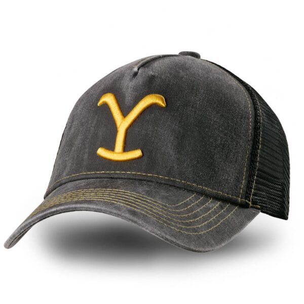 Gorra cowboy - Country and Roses - Yellowstone - Black