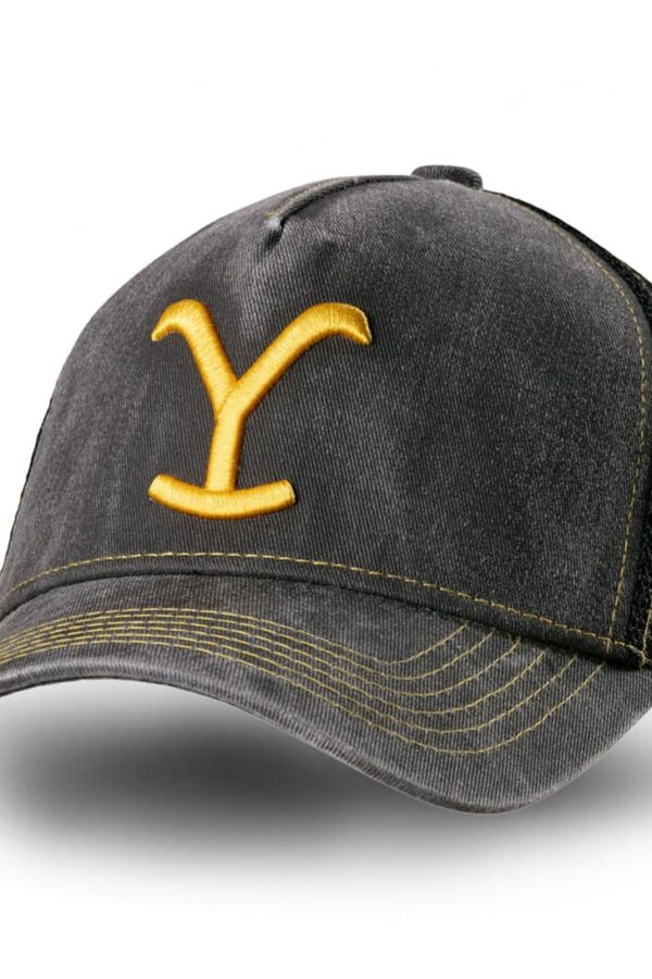 Gorra cowboy - Country and Roses - Yellowstone - Black