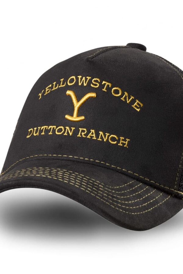 Gorra cowboy - Country and Roses - Dutton Ranch Black Yellowstone
