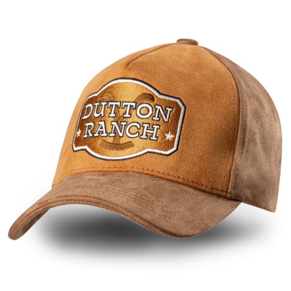 Gorra cowboy - Country and Roses - Yellowstone - Durron Ranch marrón claro