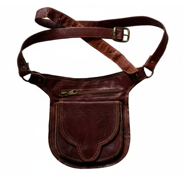 Riñonera de cuero - Country and Roses - Cheyenne - 44