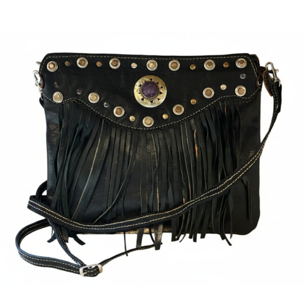 Bolso de cuero - Country and Roses - Abilene - 3