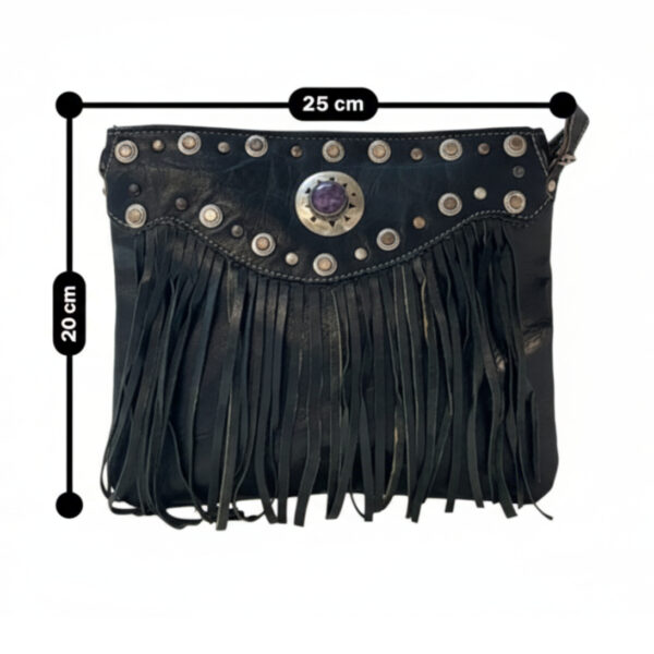 Bolso de cuero - Country and Roses - Abilene - 5