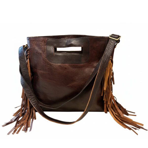 Bolso de cuero - Country and Roses - Waco - 2