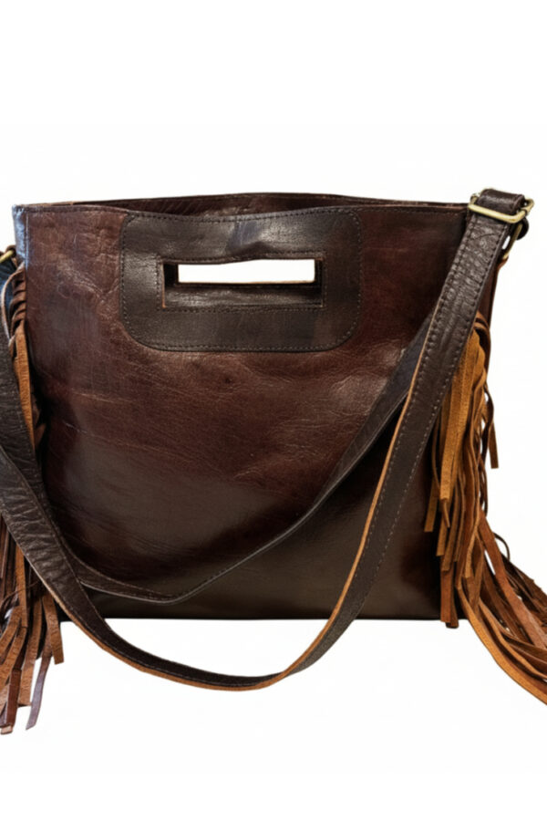 Bolso de cuero - Country and Roses - Waco - 2
