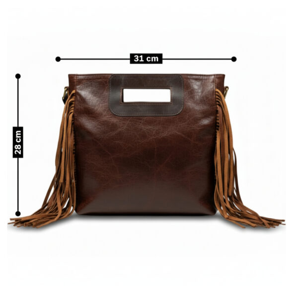 Bolso de cuero - Country and Roses - Waco - 4