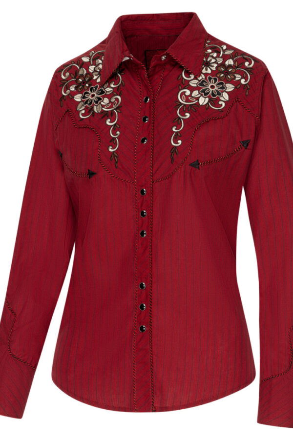 Camisa bordada - Country and Roses - Catherine - 1