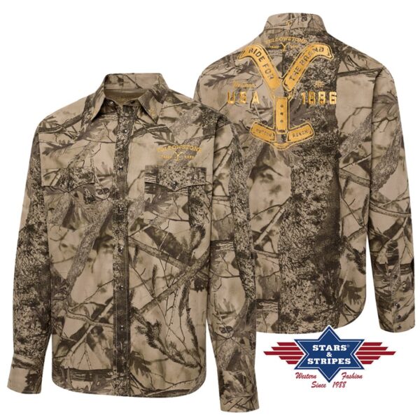 Camisa vaquera - Country and Roses - Ride for the brand Camo-3
