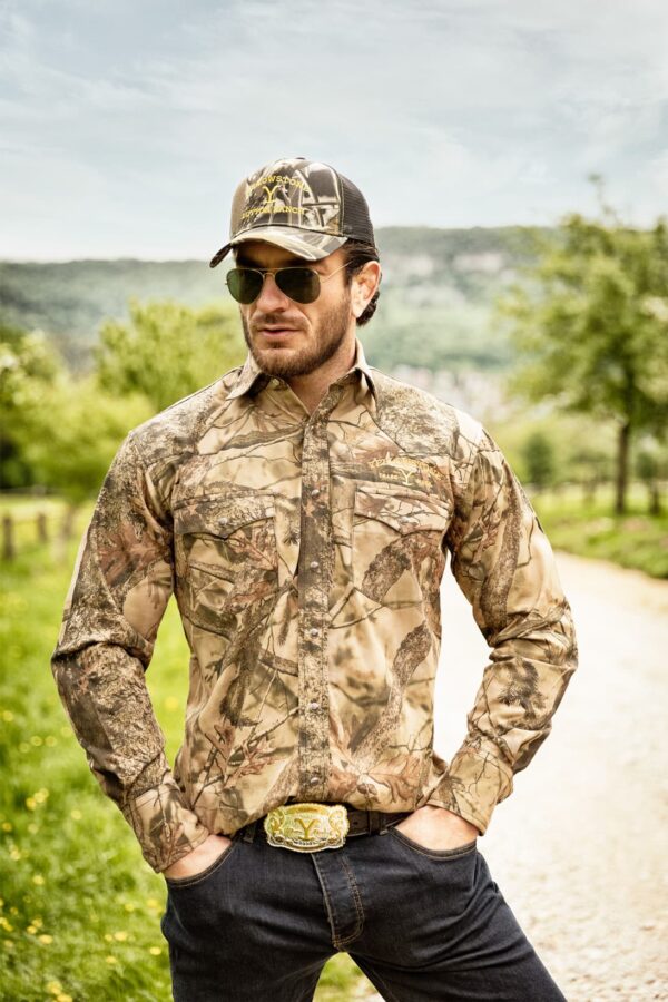 Camisa vaquera - Country and Roses - Ride for the brand Camo-5