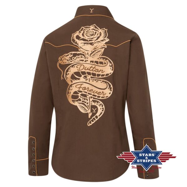 Camisa vaquera - Country and Roses - Dutton Forever -2