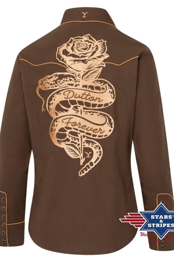 Camisa vaquera - Country and Roses - Dutton Forever -2