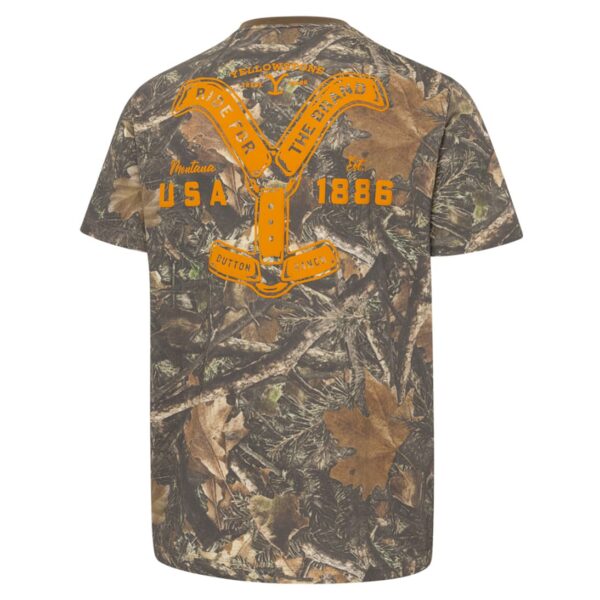 Camiseta country - Country and Rose - Ride for Bramd Camo - 2