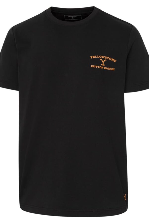 Camiseta country - Country and Rose - Revenge Black - 1