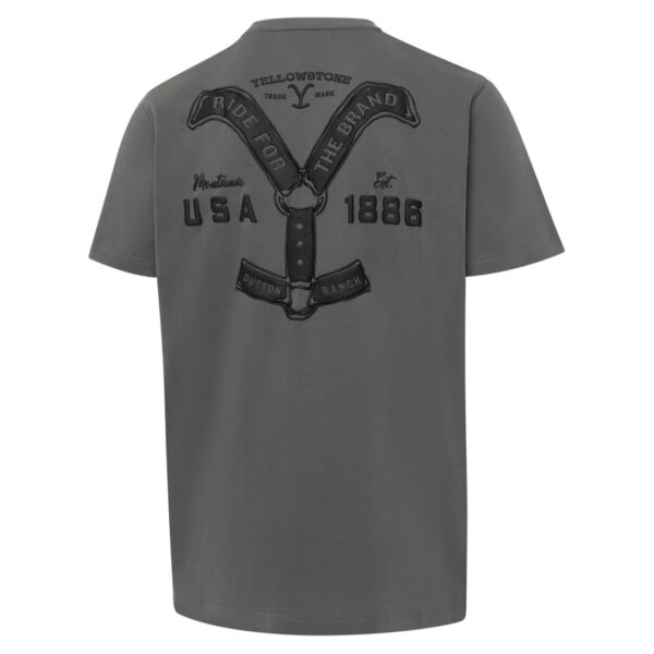 Camiseta country - Country and Rose - Ride for the brand Gris - 2