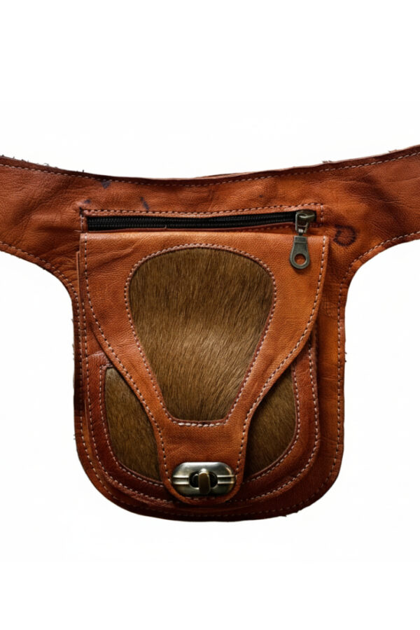 Riñonera de cuero - Country and Roses - Cody - 1