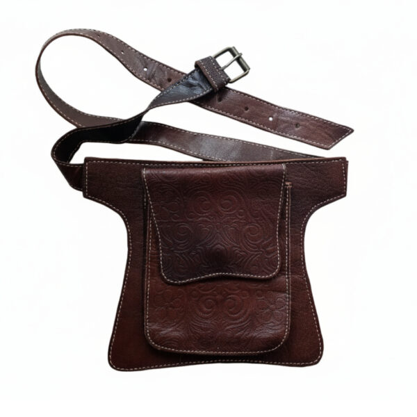 Riñonera de cuero - Country and Roses - Avalon Ocre - 55