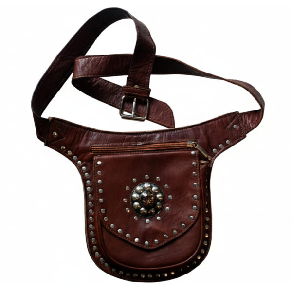 Riñonera de cuero - Country and Roses - Jackson Sierra - 4