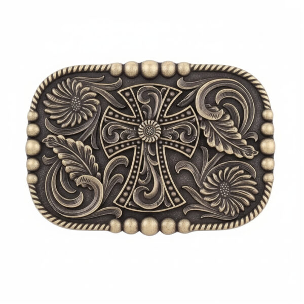 Hebilla - Country and Roses - Iron Horse - 1