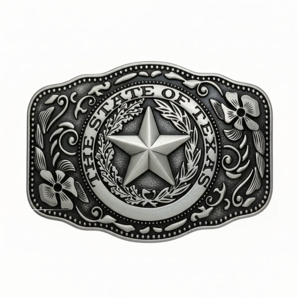 Hebilla - Country and Roses - Lone Star - 1