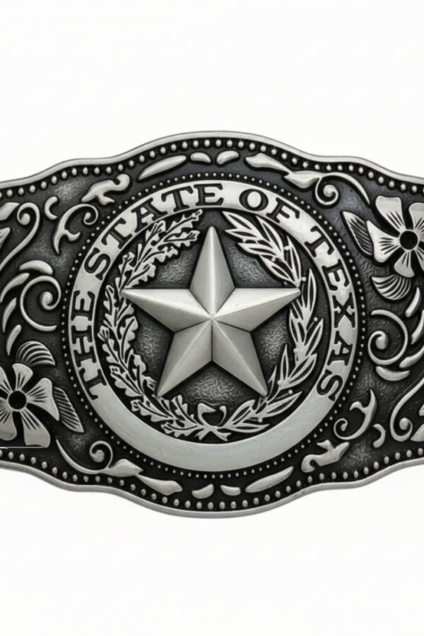 Hebilla - Country and Roses - Lone Star - 1