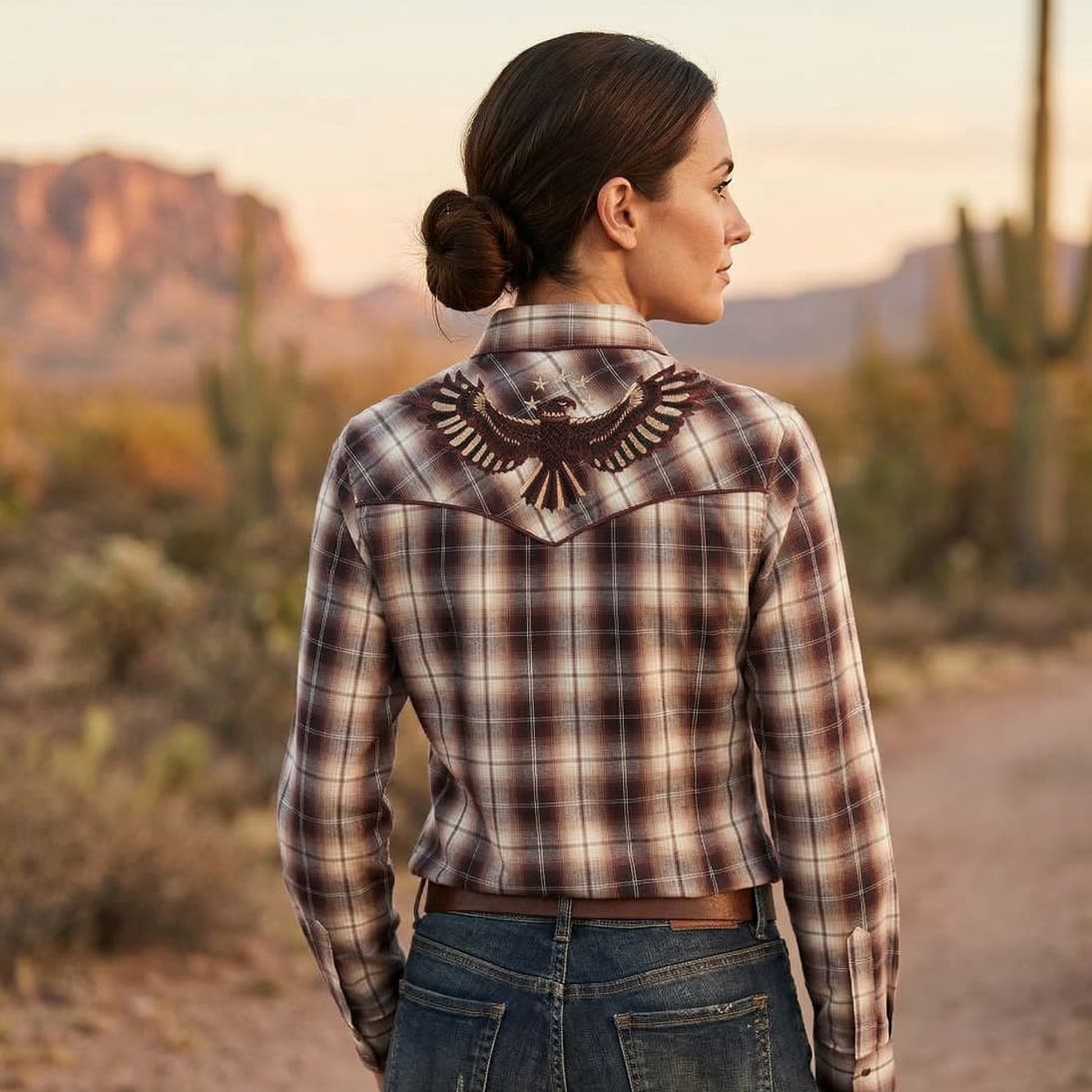 Camisa cowgirl Harper - Imagen 4