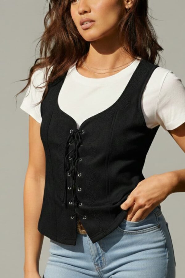 Chaleco cowgirl - Country and Roses - Buck - 1