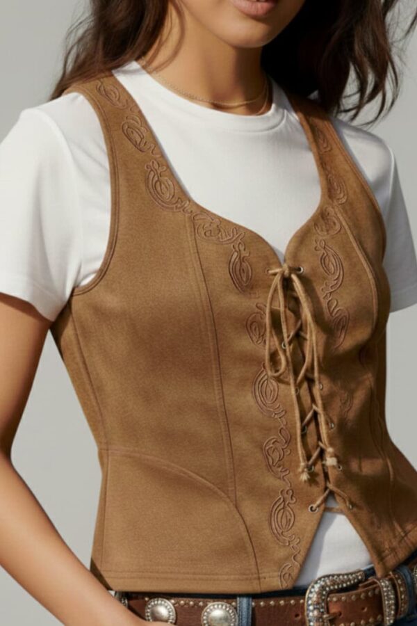 Chaleco cowgirl - Country and Roses - Dusty - 1