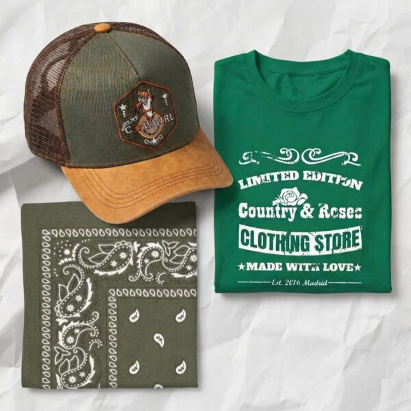 Pack regalo cowgirl - Country and Roses - Pack 32