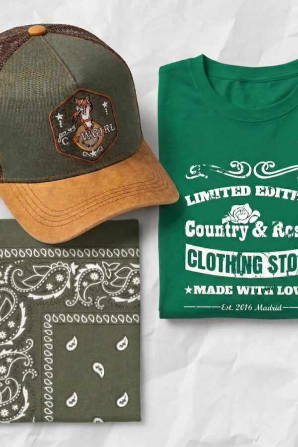 Pack regalo cowgirl - Country and Roses - Pack 32