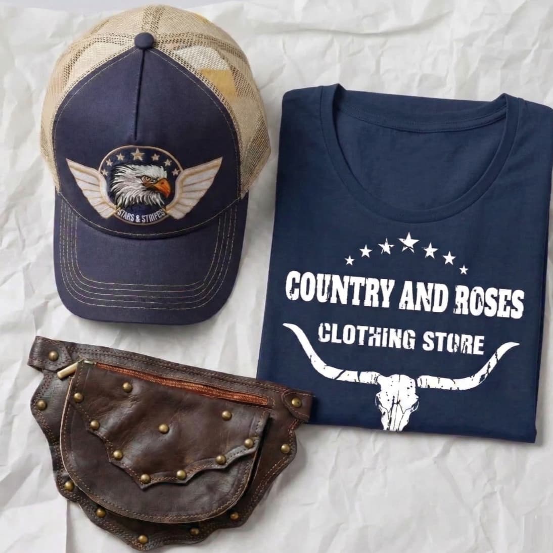 Pack regalo cowgirl - Country and Roses - Pack 33